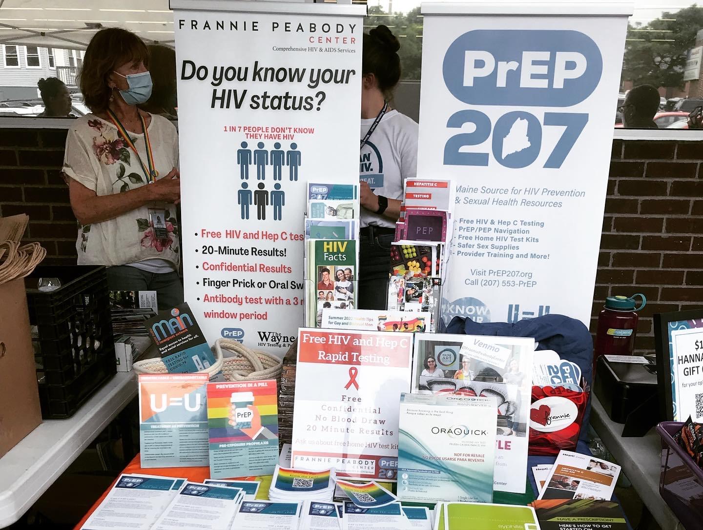 PreP and HIVST Devices on a Table