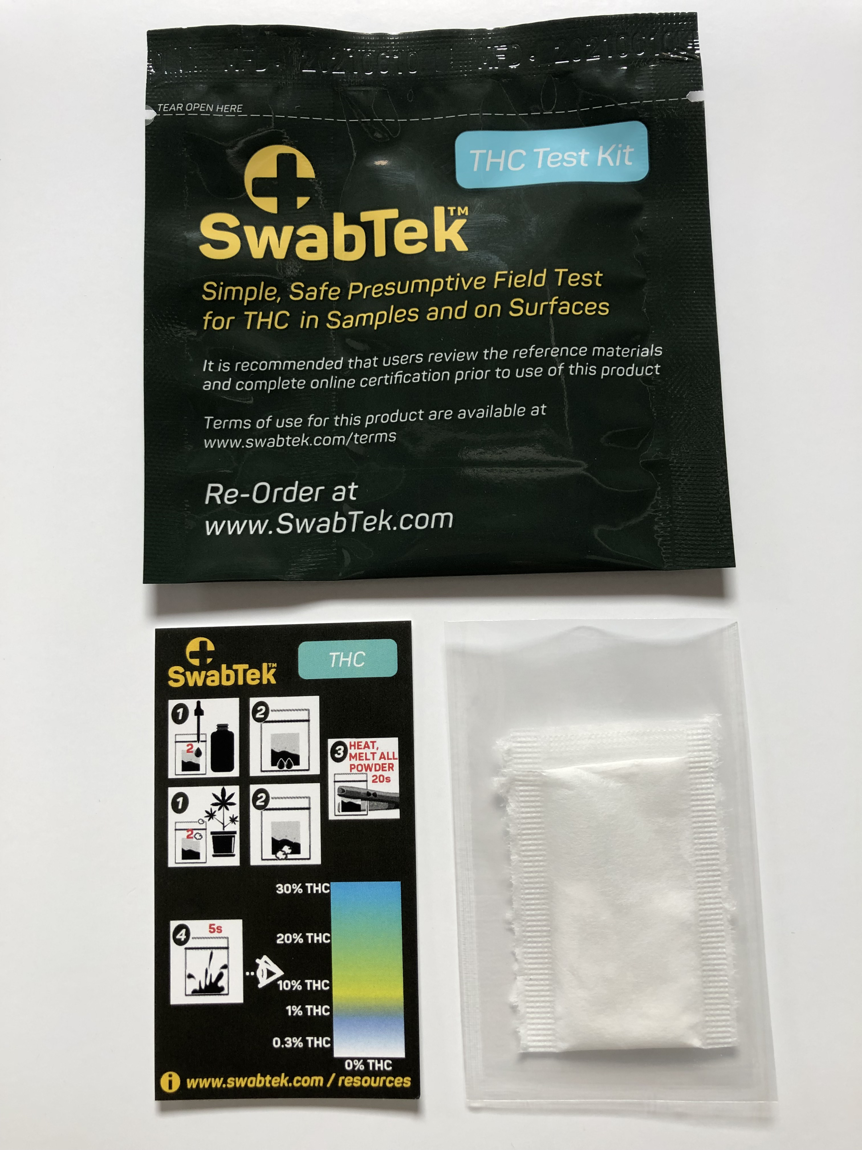 SwabTek THC Test